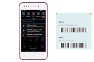 How to find the IMEI code on Bedove X12