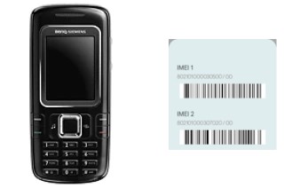 How to find the IMEI code on BenQ-Siemens C81