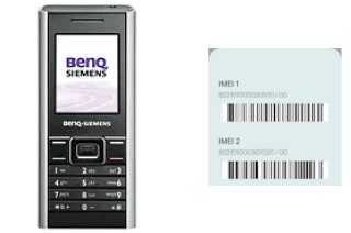 How to find the IMEI code on BenQ-Siemens E52