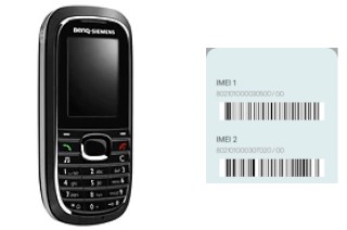 How to find the IMEI code on BenQ-Siemens E81