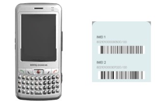 How to find the IMEI code on BenQ-Siemens P51