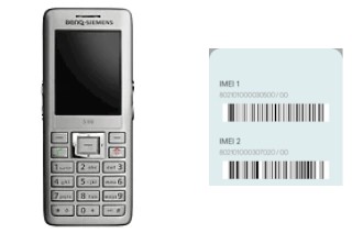 How to find the IMEI code on BenQ-Siemens S68