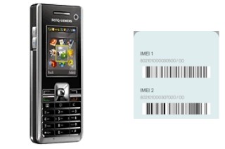 How to see the IMEI code in BenQ-Siemens S81