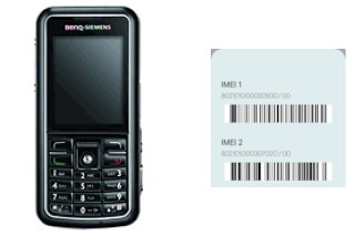 How to find the IMEI code on BenQ-Siemens S88