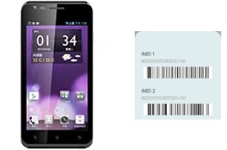 How to find the IMEI code on BenQ A3