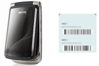 How to find the IMEI code on BenQ E53