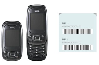 How to find the IMEI code on BenQ T33