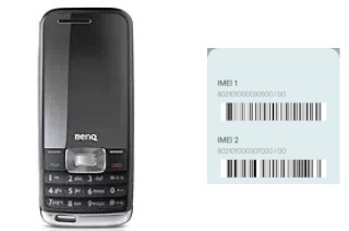 How to find the IMEI code on BenQ T60