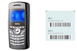 How to find the IMEI code on M775C