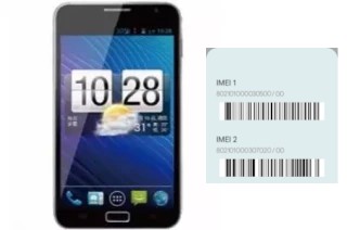 How to see the IMEI code in A668