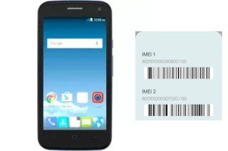 How to see the IMEI code in BGH A7G