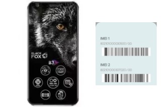 How to find the IMEI code on B3 Fox