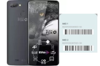 How to find the IMEI code on Black Fox B5