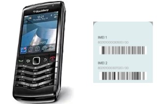 How to find the IMEI code on Pearl 3G 9105