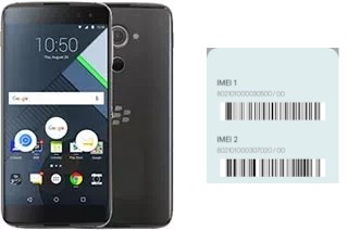 How to find the IMEI code on DTEK60