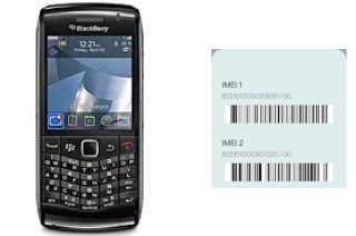 How to find the IMEI code on Pearl 3G 9100