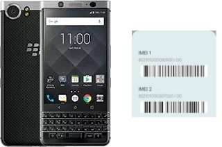 How to find the IMEI code on KEYone