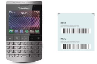 How to find the IMEI code on Porsche Design P'9981