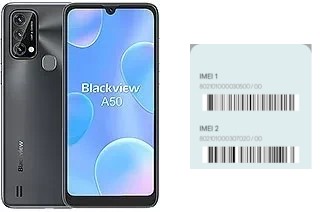 How to find the IMEI code on Blackview A50