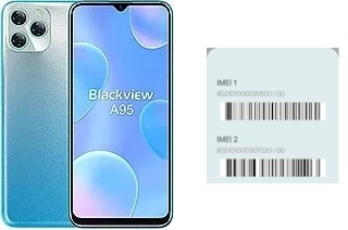 How to find the IMEI code on Blackview A95