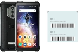 How to find the IMEI code on BV6600E