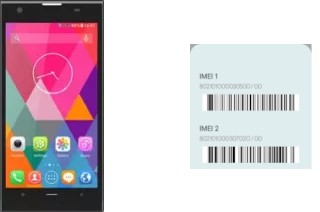 How to see the IMEI code in Alife S1