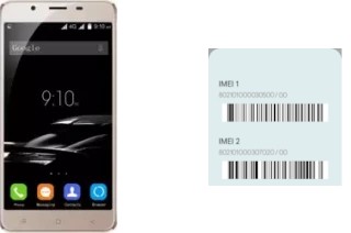 How to see the IMEI code in P2 Lite