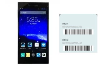 How to see the IMEI code in Blaupunkt U58