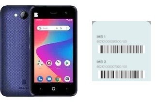 How to find the IMEI code on BLU A5L