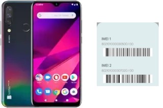 How to find the IMEI code on BLU G80