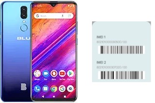 How to see the IMEI code in BLU G9