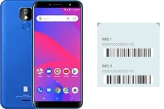 How to find the IMEI code on BLU J6