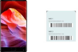 How to find the IMEI code on Bluboo S1