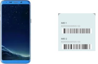 How to find the IMEI code on Bluboo S8+