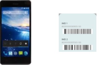 How to see the IMEI code in Bluboo X3