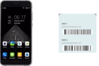 How to find the IMEI code on Bluboo X9