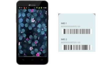 How to find the IMEI code on AX1050