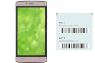 How to see the IMEI code in AX820