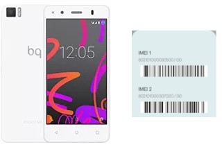 How to find the IMEI code on Aquaris M4.5