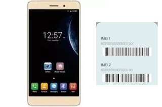 How to find the IMEI code on A552 Joy Max