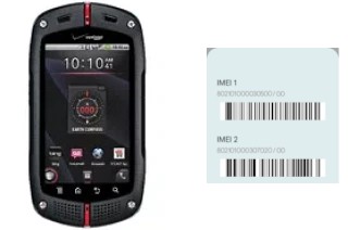 How to see the IMEI code in G'zOne Commando