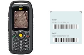 How to see the IMEI code in Cat B25