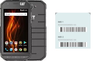 How to find the IMEI code on Cat S31