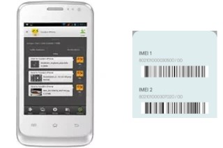 How to find the IMEI code on Celkon A15