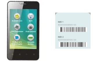 How to find the IMEI code on Celkon A59