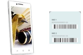 How to find the IMEI code on Celkon A60