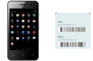 How to find the IMEI code on Celkon A64