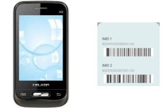 How to find the IMEI code on Celkon A9