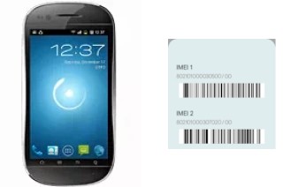 How to find the IMEI code on Celkon A90