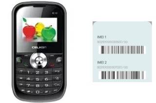 How to find the IMEI code on Celkon C11